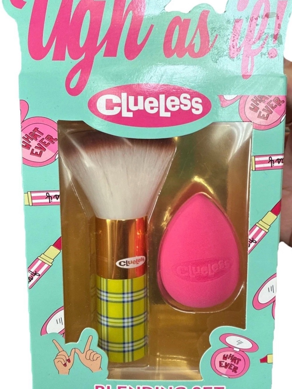 Clueless limited edition Makeup Sponge & Brush Set